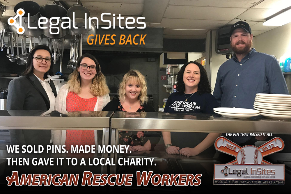 Legal InSites Gives Back: American Rescue Workers