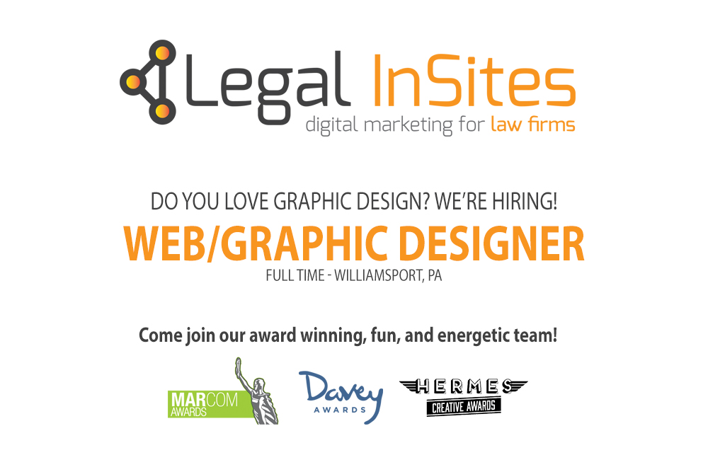 Job for Web/Graphic Designer in Williamsport PA
