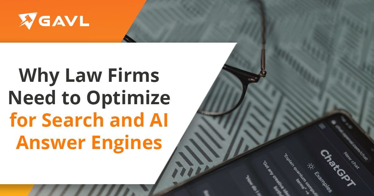 Why Law Firms Need To Optimize for Search and AI Answer Engines